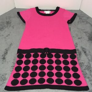 Maggie & Zoe Hot Pink and Black Mod Dress 23